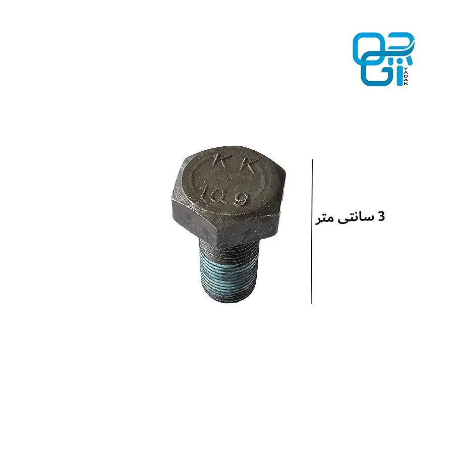 پیچ فلایویل به میل لنگ پراید ( تپل )