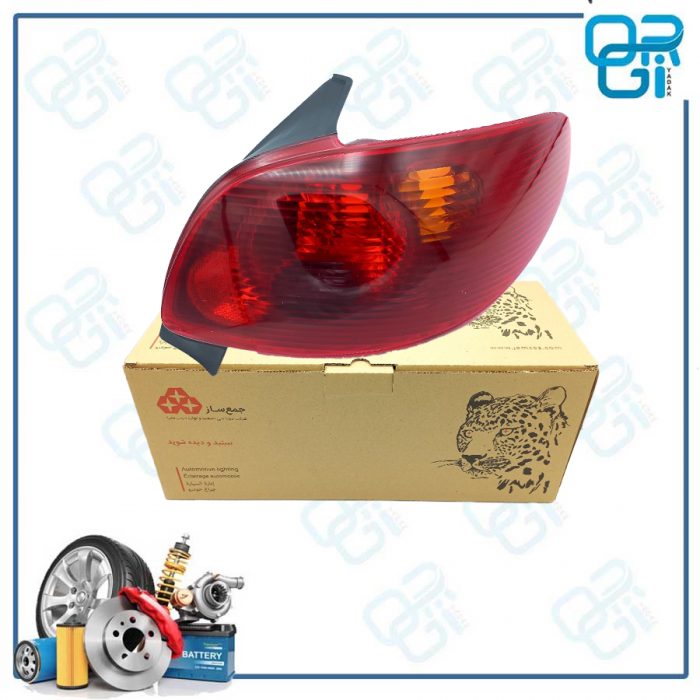 خطر عقب 206 راست
