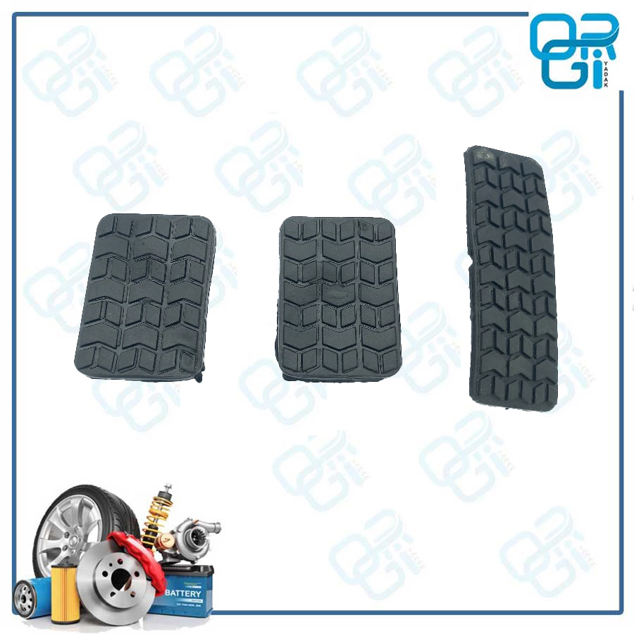 لاستیک پدال مجموعه لاستیک پدال پراید - Image 1