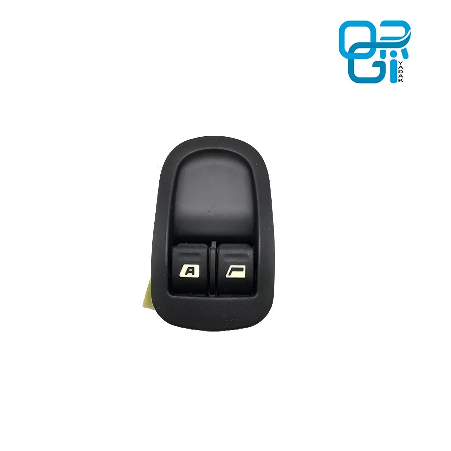 کلید شیشه بالابر 206 تیپ2 جدید ( راننده AUTO ) سوکت قدیم شرکتی 2699
