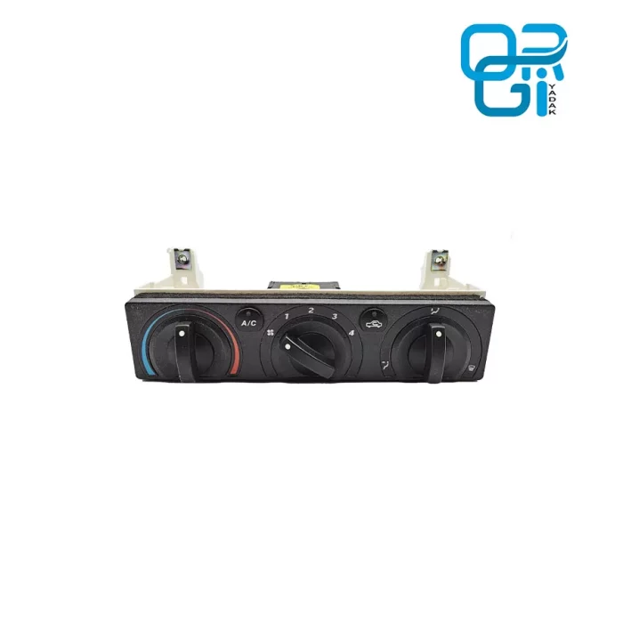 مجموعه کلید کنترل بخاری و کولر چرخشی 405 تک سوکت ( باریک ) والافن